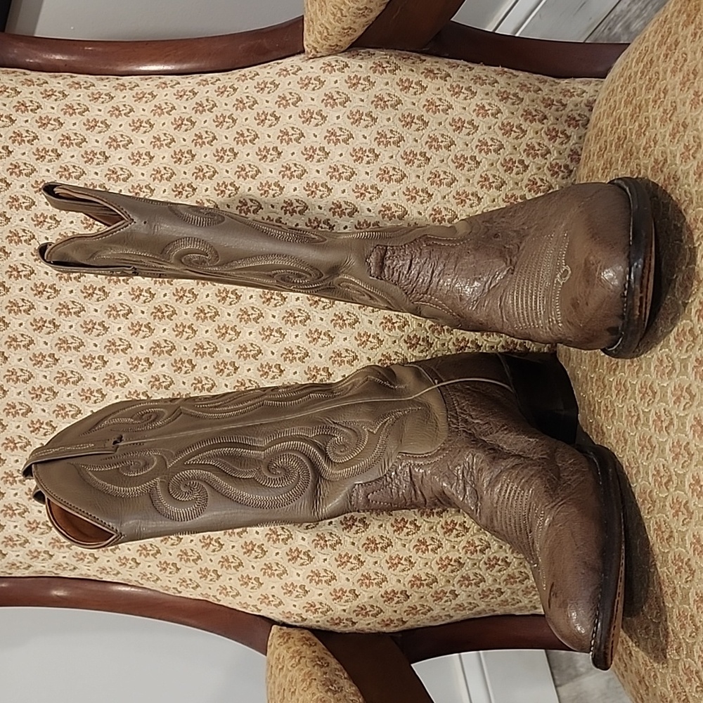 Tony Lama Mens Cowboy Boots size 9D